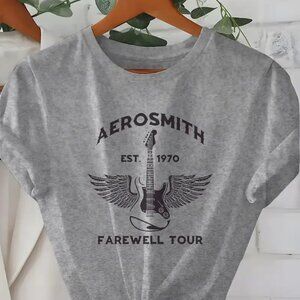 NWT Aerosmith Farewell Tour 1970 T-shirt L